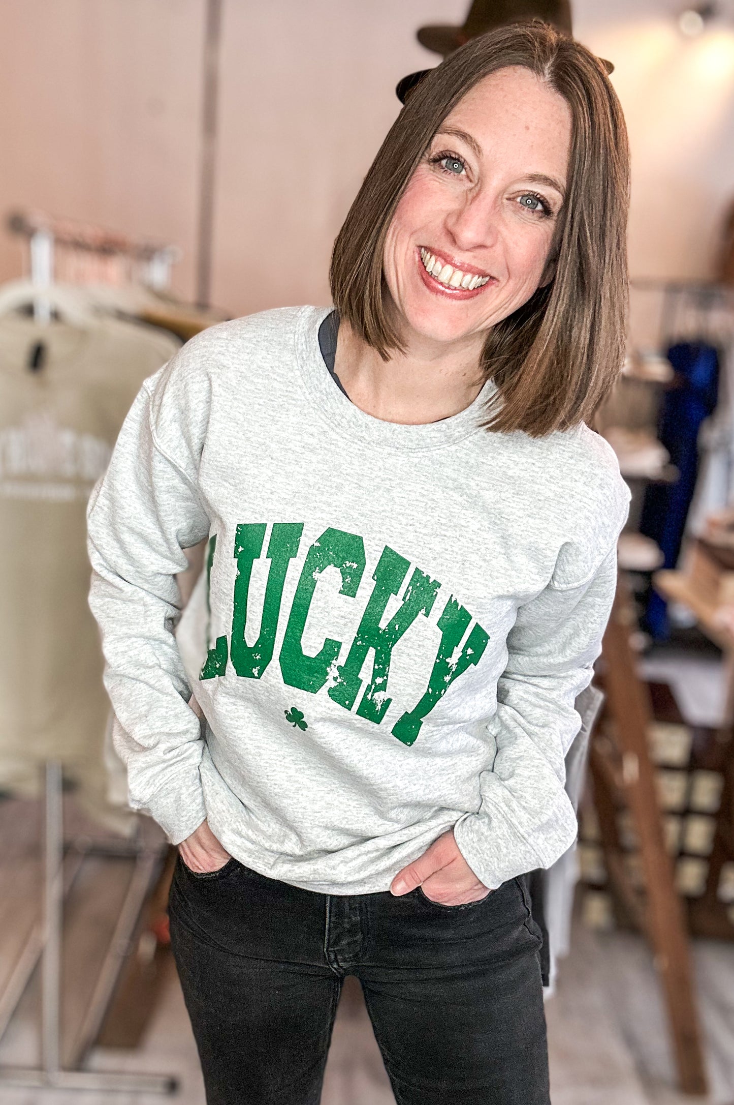 Lucky Pullover in Ash Grey