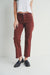 The Vintage Straight in Burgundy by Just Black