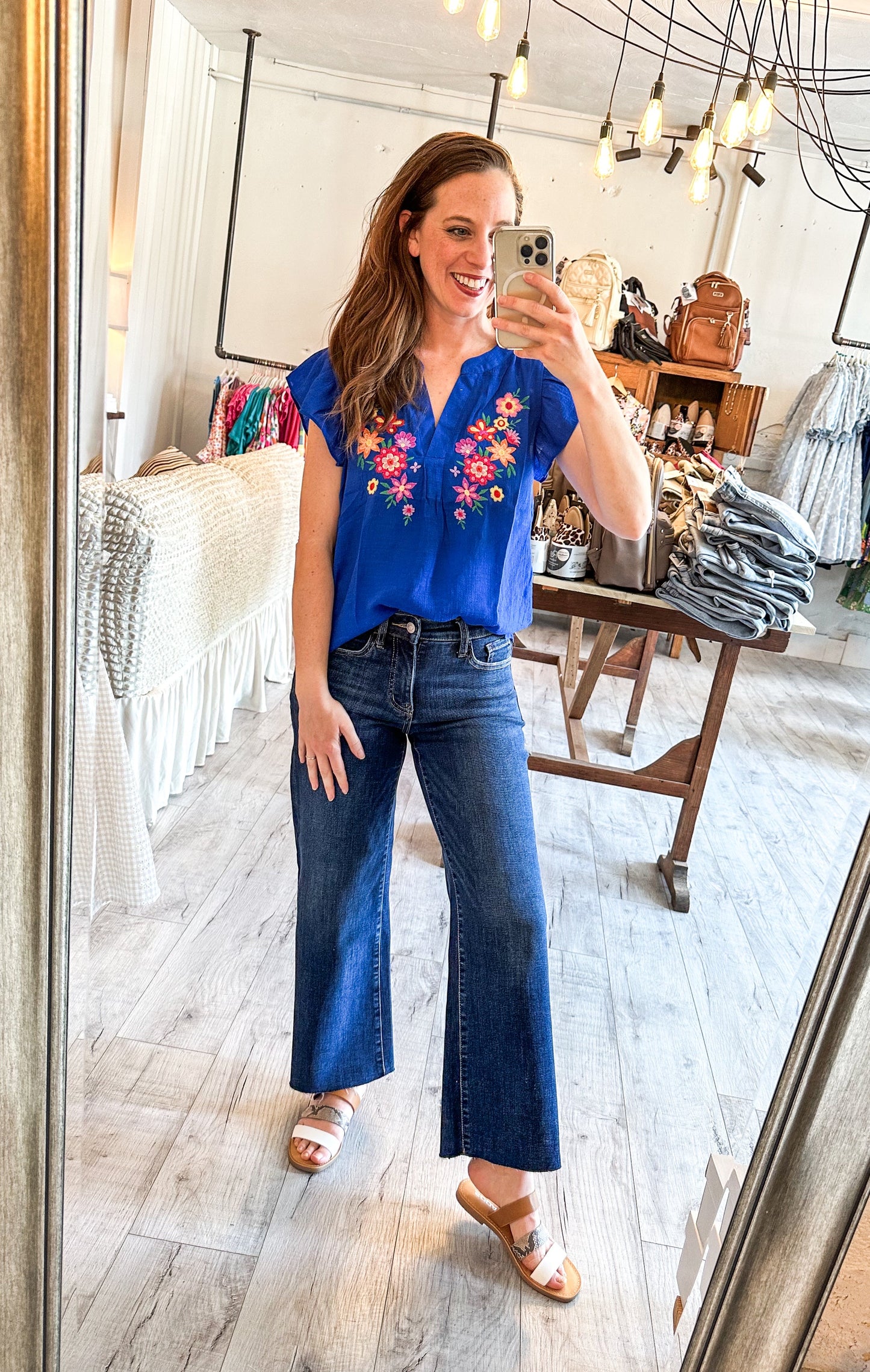 Tummy Control Super High Rise Wide Leg by Lovervet