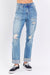 High Waist Patch Pocket Boyfriend Jean by Judy Blue