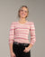 Sweet Stripes Top in Blush Pink