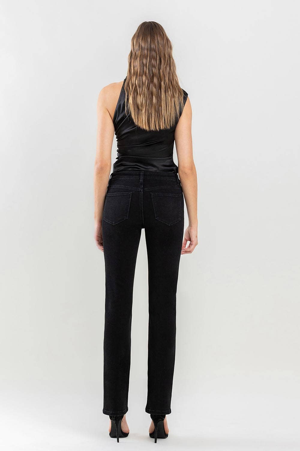 Bootcut jeans in Black by Lovevet