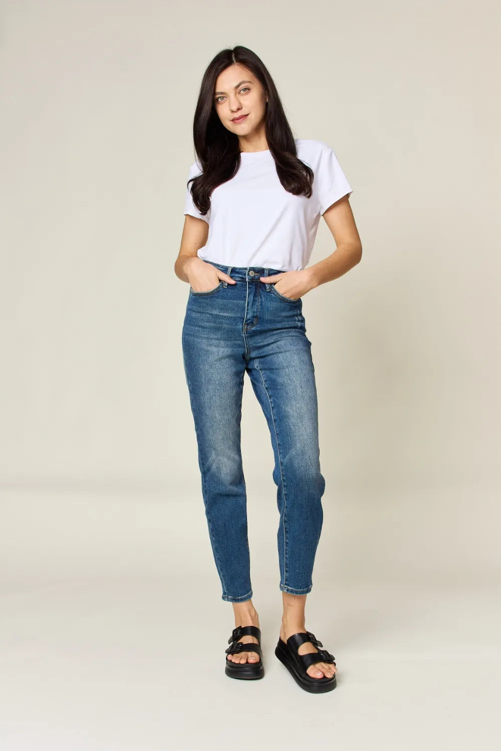 High Waist Tummy Control Slim Fit by Judy Blue