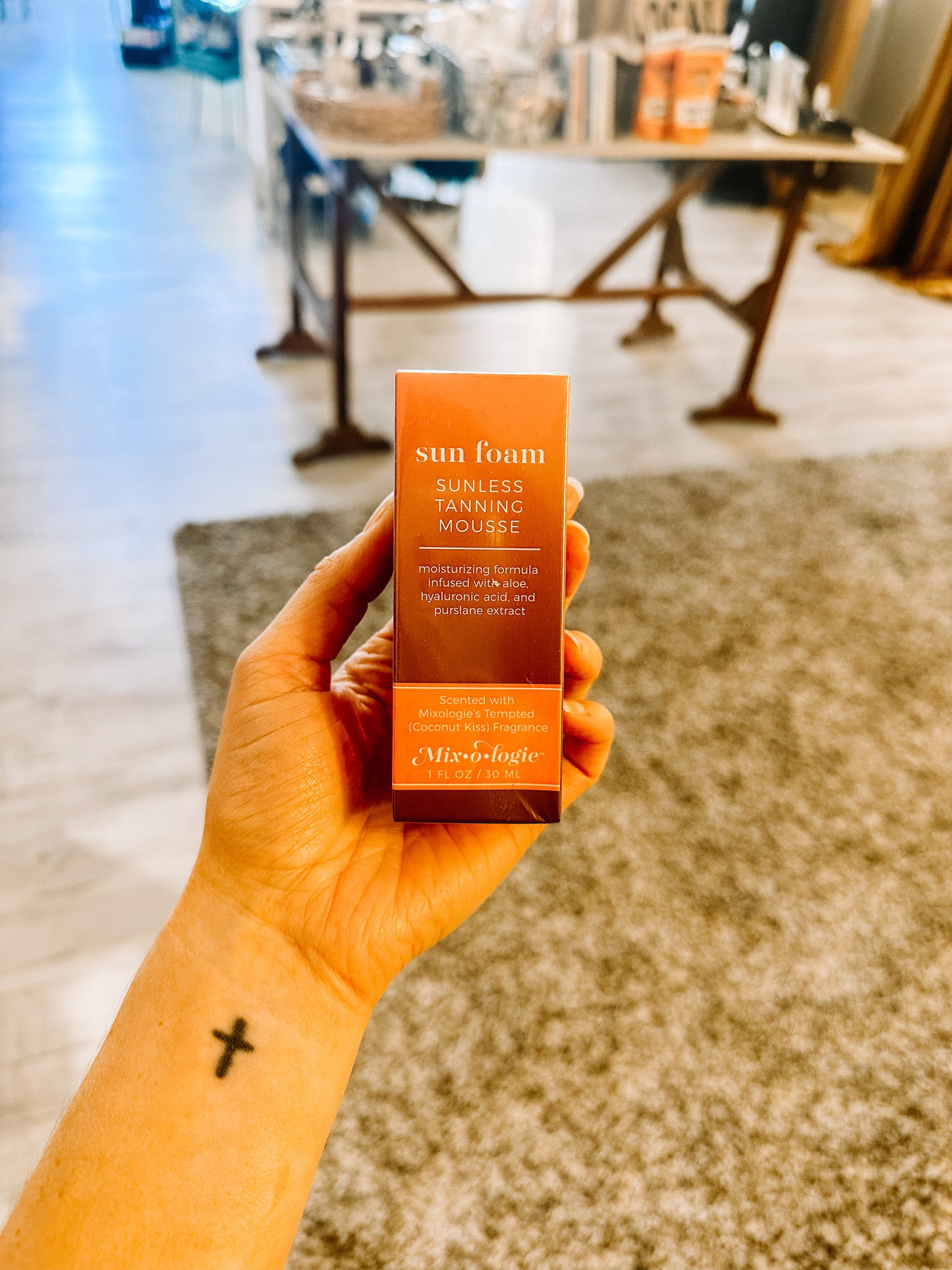 SunFoam Tanning Mousse: Travel & Full Size by Mixologie