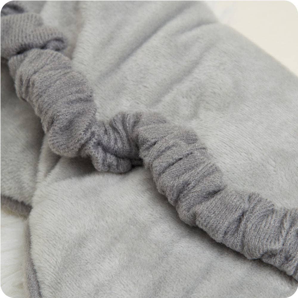 Marshmallow Gray Warmies Eye Mask