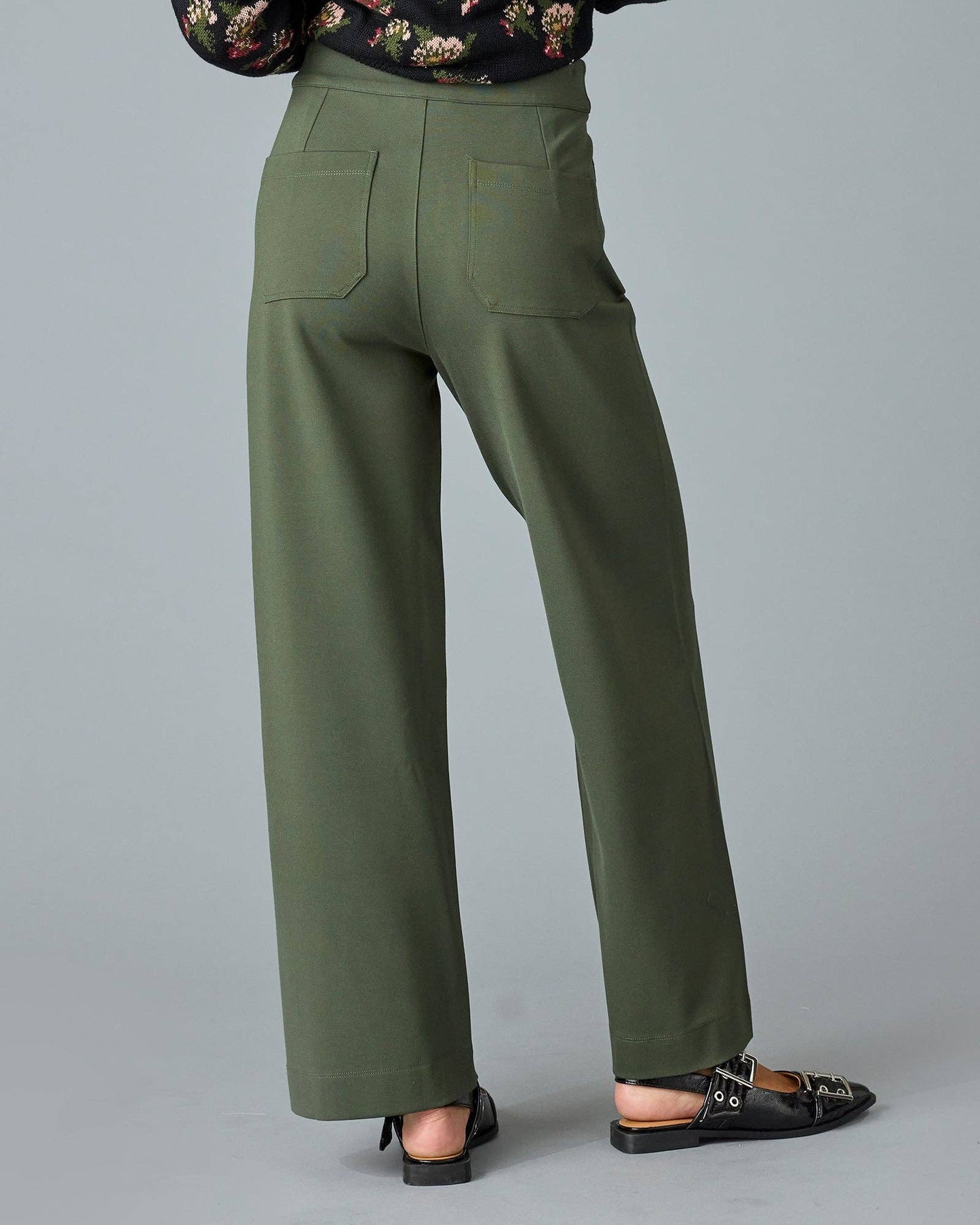 French Girl Crop Pant in Climbing Ivy