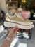 Sweet Sneaker in Gold & Tan