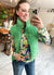 Zig-Zag Padded Corduroy Puffer Jacket - Multiple Colors