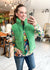 Zig-Zag Padded Corduroy Puffer Jacket - Multiple Colors