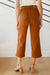 Briar High Rise Control Top Wide Leg Crop Jeans in Camel (GHG)