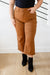 Briar High Rise Control Top Wide Leg Crop Jeans in Camel (GHG)