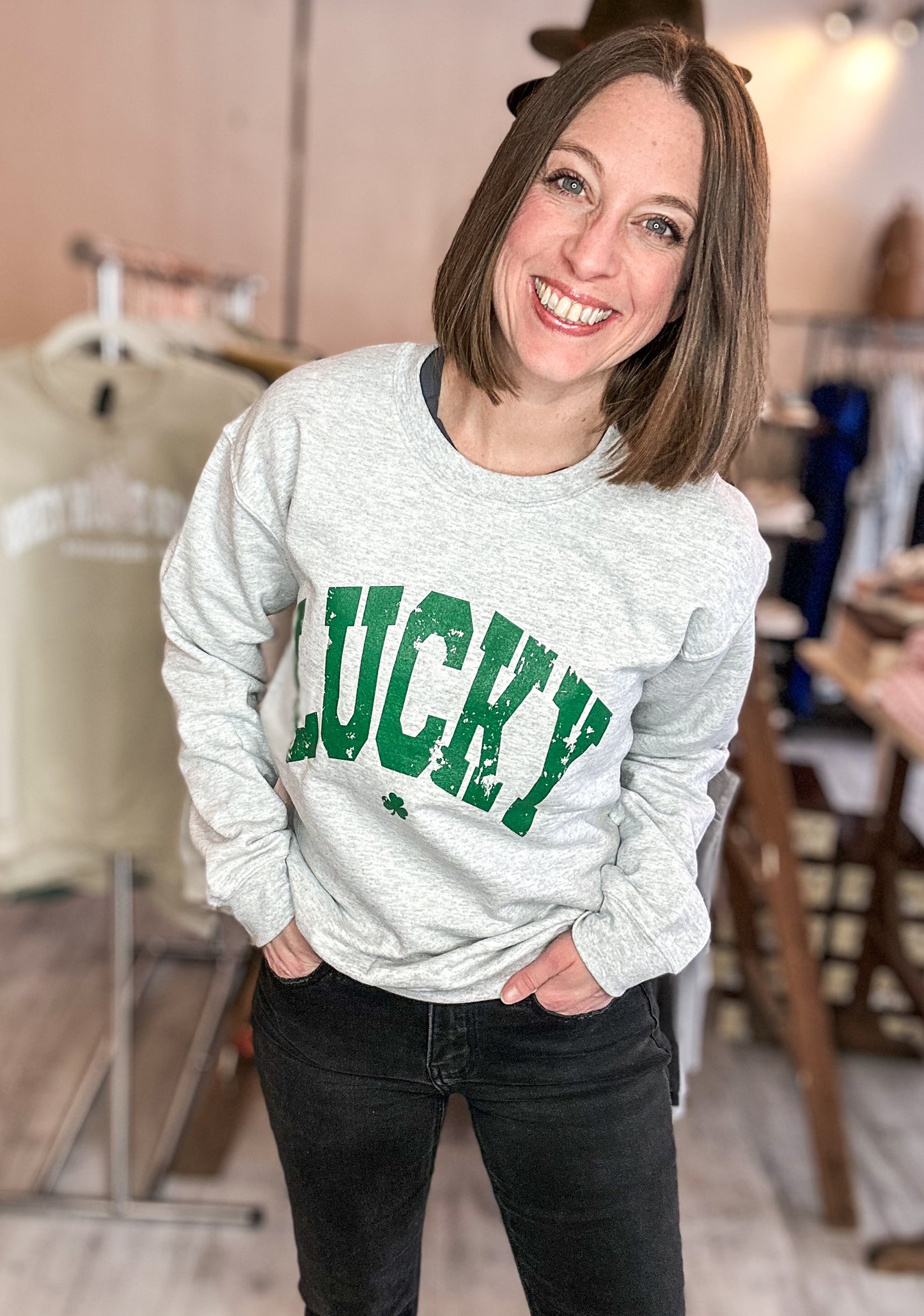 Lucky Pullover in Ash Grey