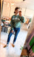 High Rise Cuffed Slim Straight Denim by Lovervet