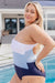 Dominica Color Block Asymmetrical Swimsuit *FINAL SALE*
