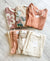 Lace Floral Mix Fabric Long Sleeves