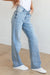High Waist V front Straight Fit in Light Wash by Judy Blue