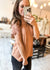 Eyelet Lace Sleeve Blouse in Light Sienna