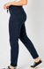 High Rise Garment Dyed Jogger in Midnight Navy