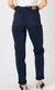 High Rise Garment Dyed Jogger in Midnight Navy