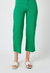 Briar High Rise Control Top Wide Leg Crop Jeans in Kelly Green