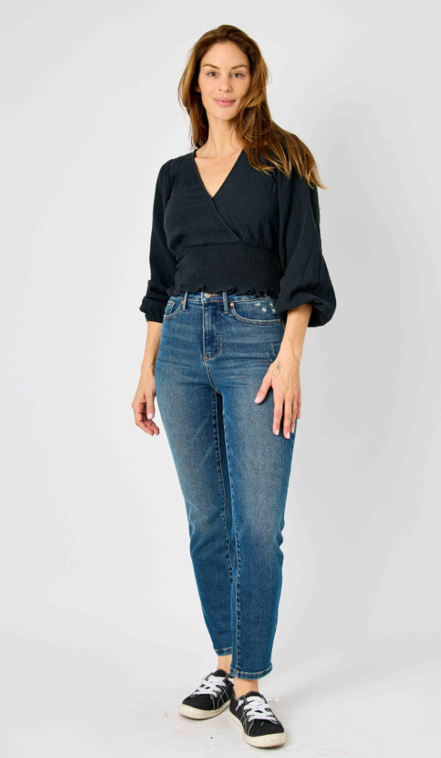 High Waist Tummy Control Slim Fit by Judy Blue