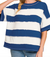 French Terry Exposed Seam in Navy
