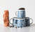 Coffee Mug - Dainty Floral Print Blue & White
