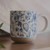 Blue Delft Stoneware Coffee Mug - Spring Home Decor