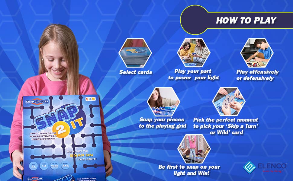 Snap Circuits® Snap-2-It Board Game