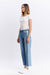 High Rise Two Tone Denim by Flying Monkey