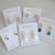 Pave Oval Drop Earrings