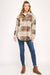 Women's Plaid Shirt in Brown & Rust
