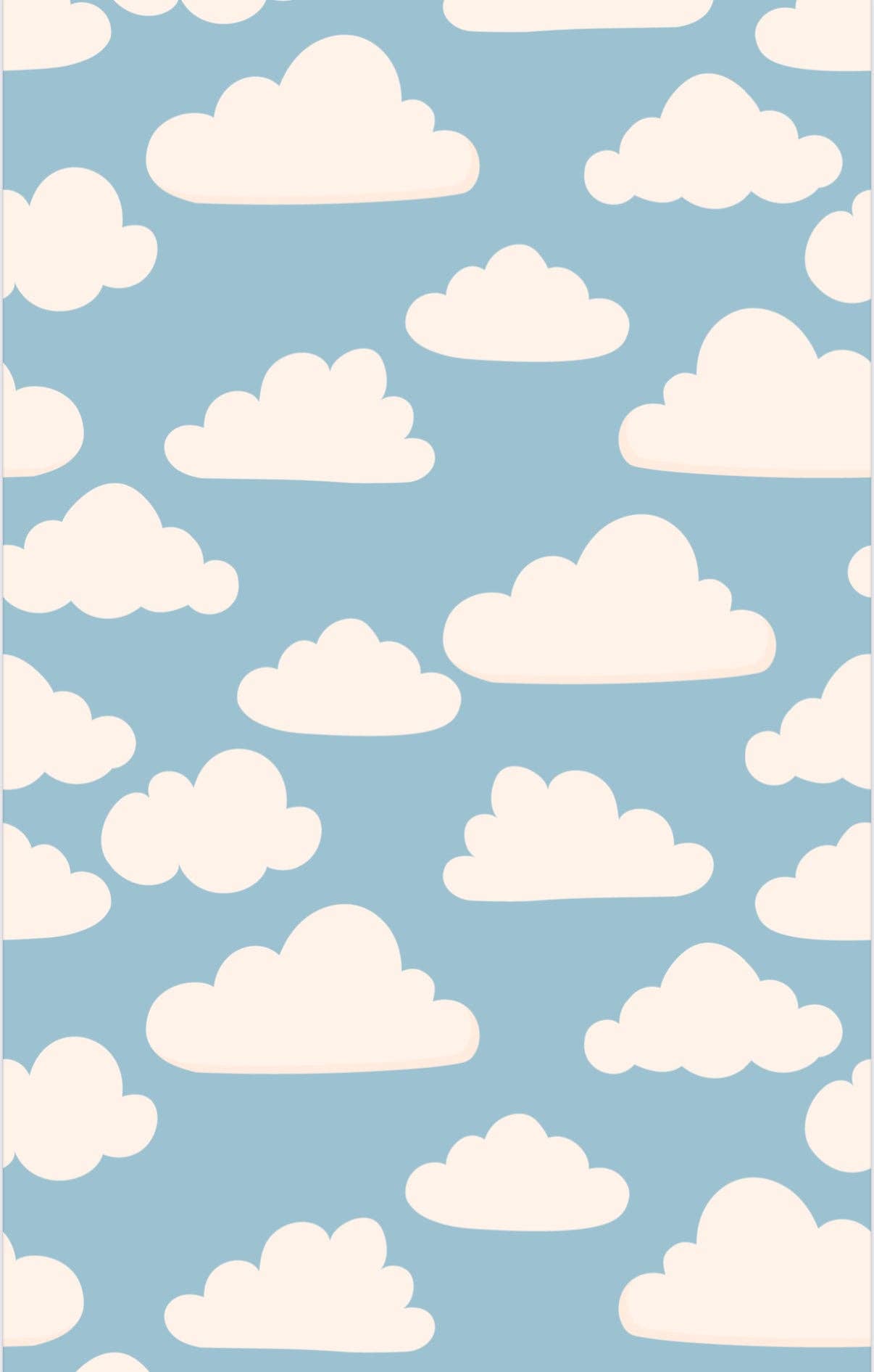 Head In The Clouds: Double-Sided Hand Towel