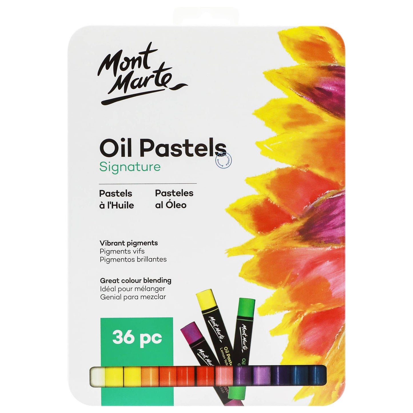 Oil Pastels in Tin Signature 36pc