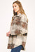Women's Plaid Shirt in Brown & Rust