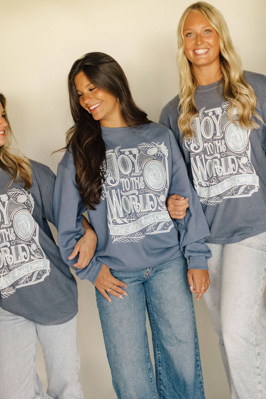 Joy To The World Graphic Long Sleeve