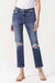 Vintage High Rise Stretch Crop Straight Denim by Lovervet