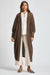 Cozy Knit Maxi Duster in Chocolate