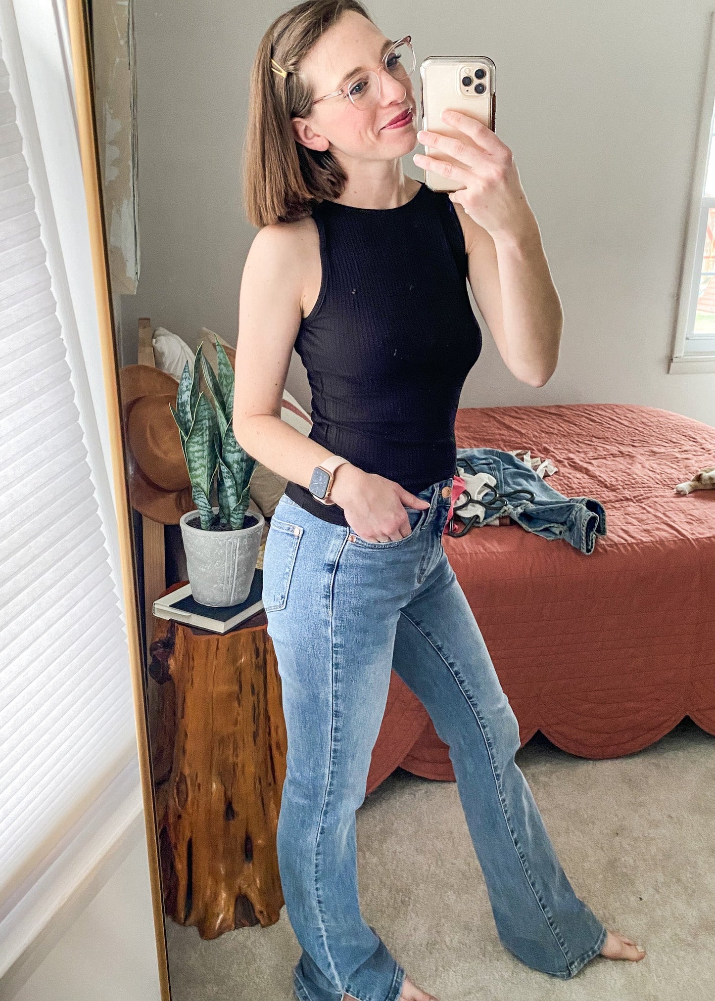 MEDIUM - Summer Days Fitted Tank in Sand Beige