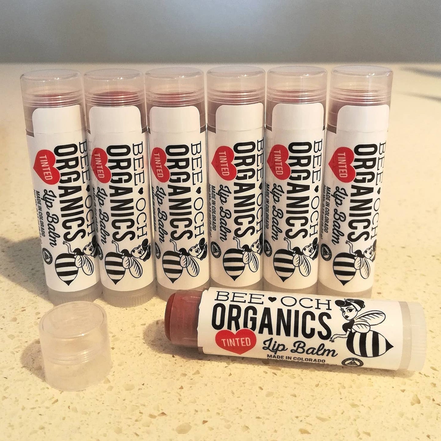 Tinted Lip Balm -Brick Rose