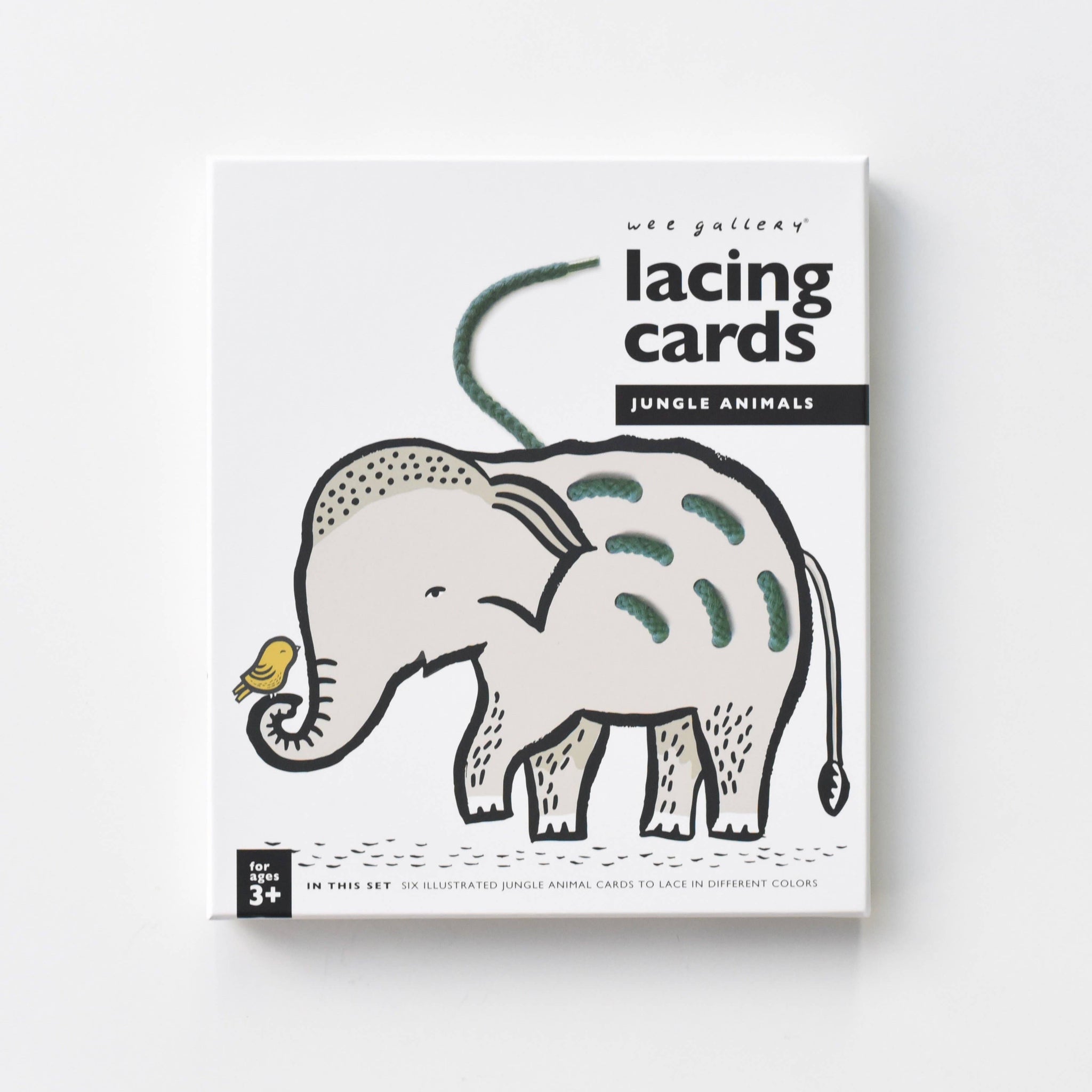 Lacing Cards - Jungle Animals*