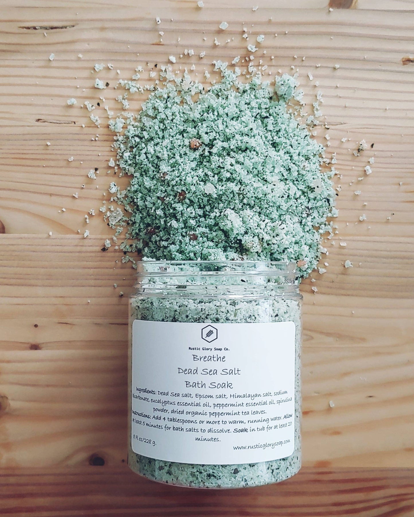 'Breathe' Dead Sea Salt Essential Oil Bath Soak