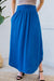 Hanley Midi Skirt - Blue & Camel (GHG-S-BLUE)