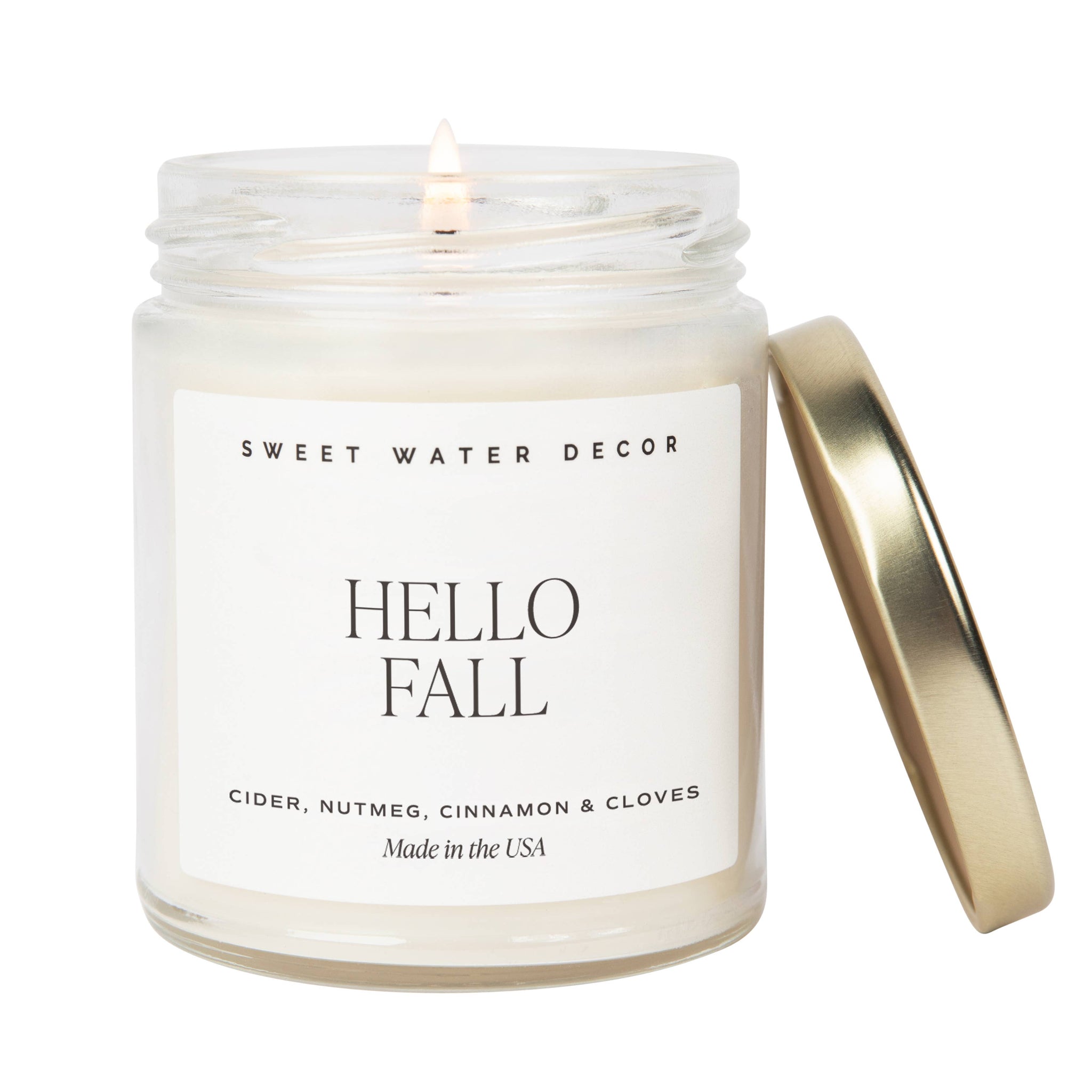 Hello Fall: 9 oz Soy Candle