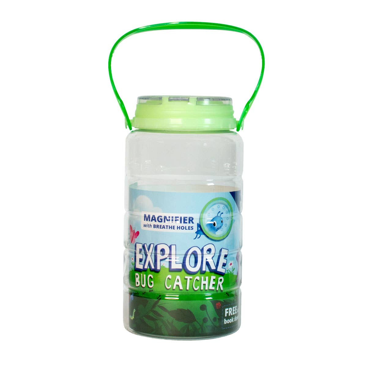 Bug Catcher Mason Jar - Glow Green