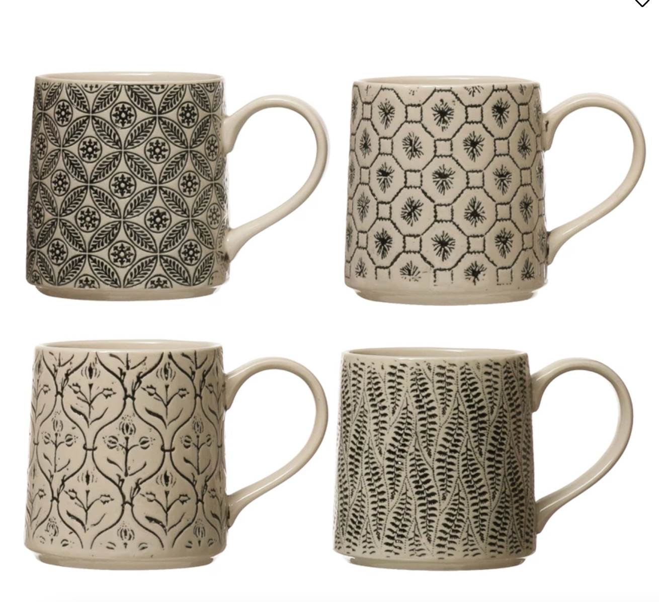 Botanist Hand-Stamped Mug - 4 Styles