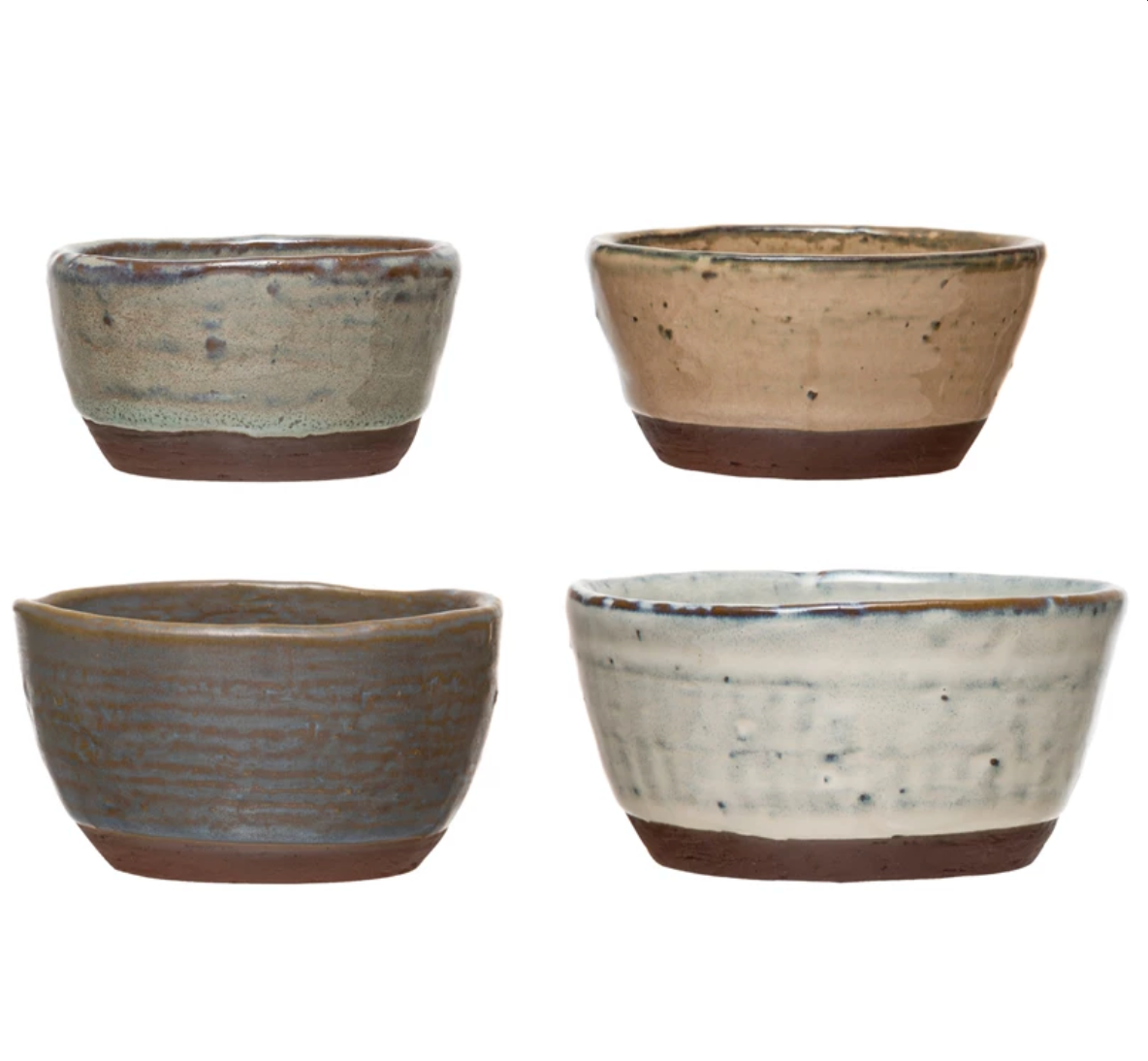 Nest Stoneware Bowls - Set of 4