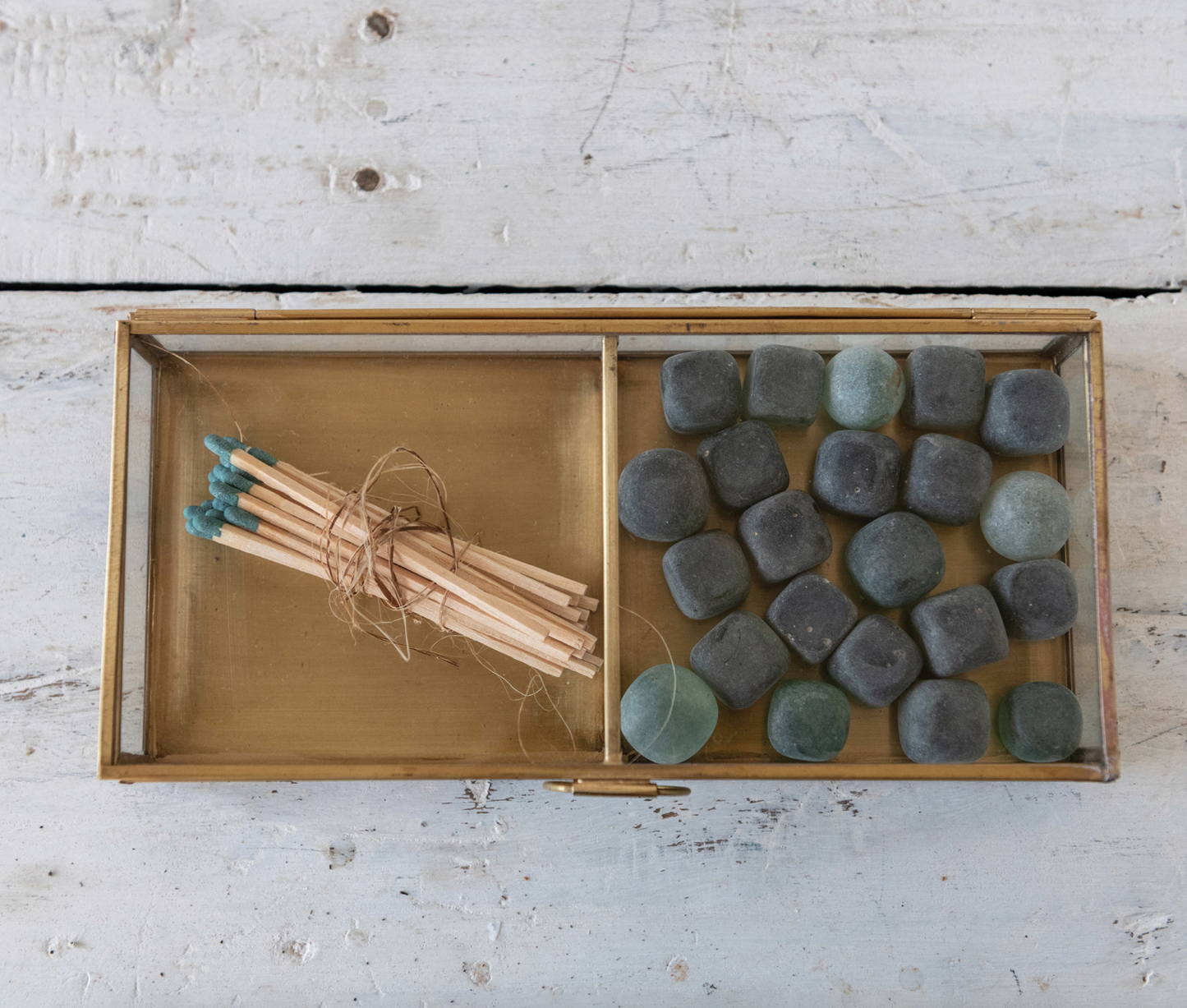 Brass and Glass Display Box