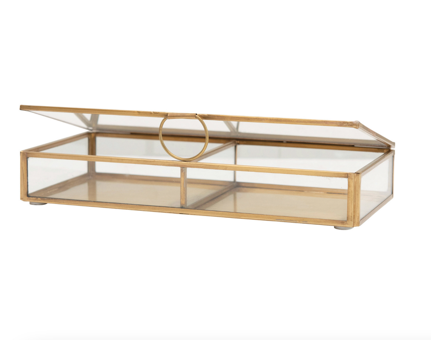 Brass and Glass Display Box