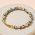 Avenue Zoe Fearless Speckled Stone Beaded Stretch Bracelet